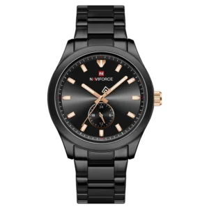 Naviforce NF9231 Black Dial Classic Modern Looking Analog Watch