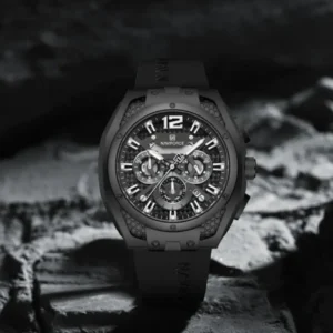 NAVIFORCE NF8063 Black multifuntional chronograph Analog Watch