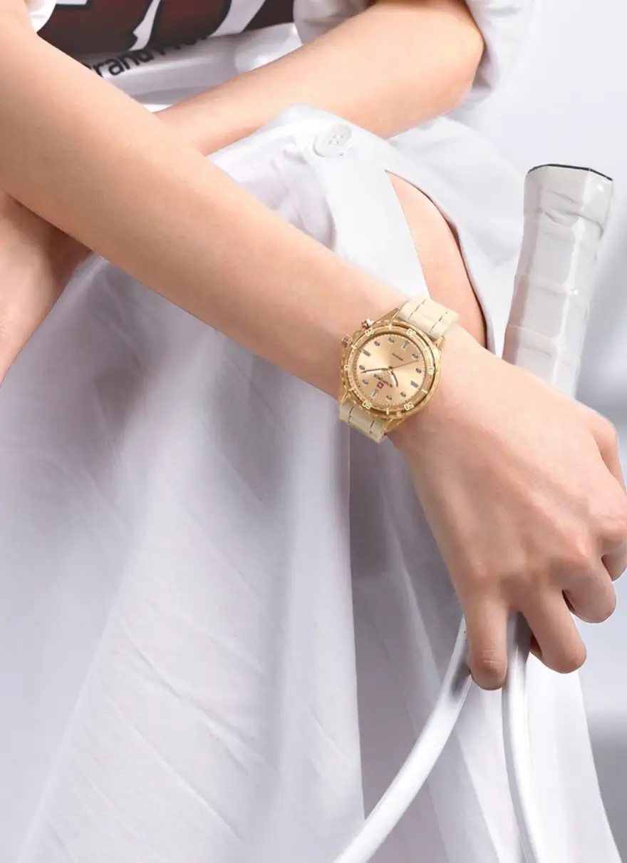 NF7115 Lighting button Analog Watch - Image 2