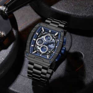 Naviforce NF8066 Blue Cronograph Dial Analog Watch