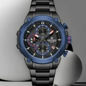 Naviforce NF8071 Blue choronograph dial Analog Watch