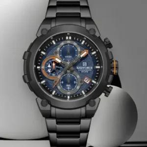 Naviforce NF8071 Blue choronograph dial Analog Watch