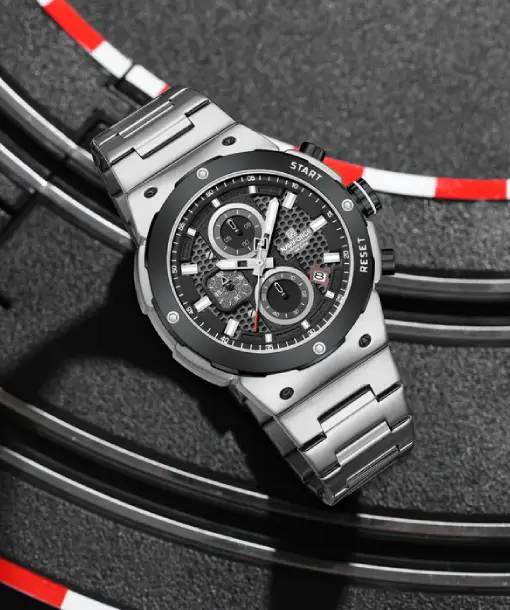 Naviforce NF8072 Men’s Military Style Multifunctional Analog Watch