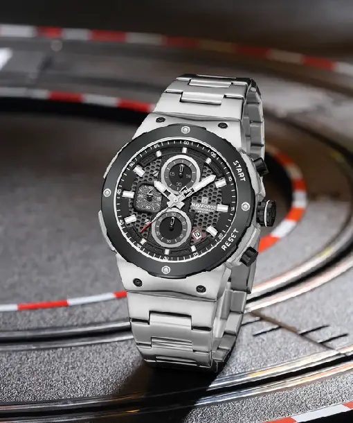 Naviforce NF8072 Men’s Military Style Multifunctional Analog Watch - Image 2