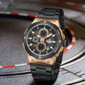 Naviforce NF8072 Men’s Military Style Multifunctional Analog Watch