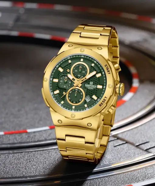 Naviforce NF8072 Men’s Military Style Multifunctional Analog Watch - Image 2