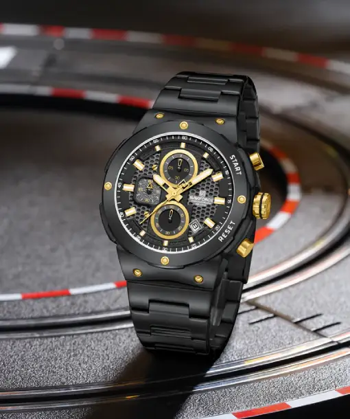 Naviforce NF8072 Men’s Military Style Multifunctional Analog Watch - Image 2