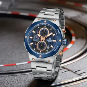 Naviforce NF8072 Men’s Military Style Multifunctional Analog Watch