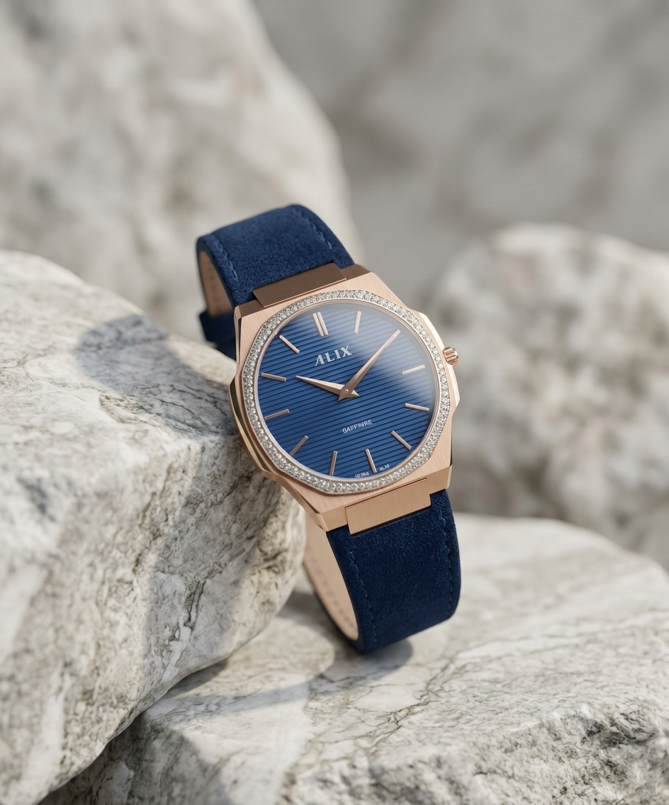 Blue Daimond Watch