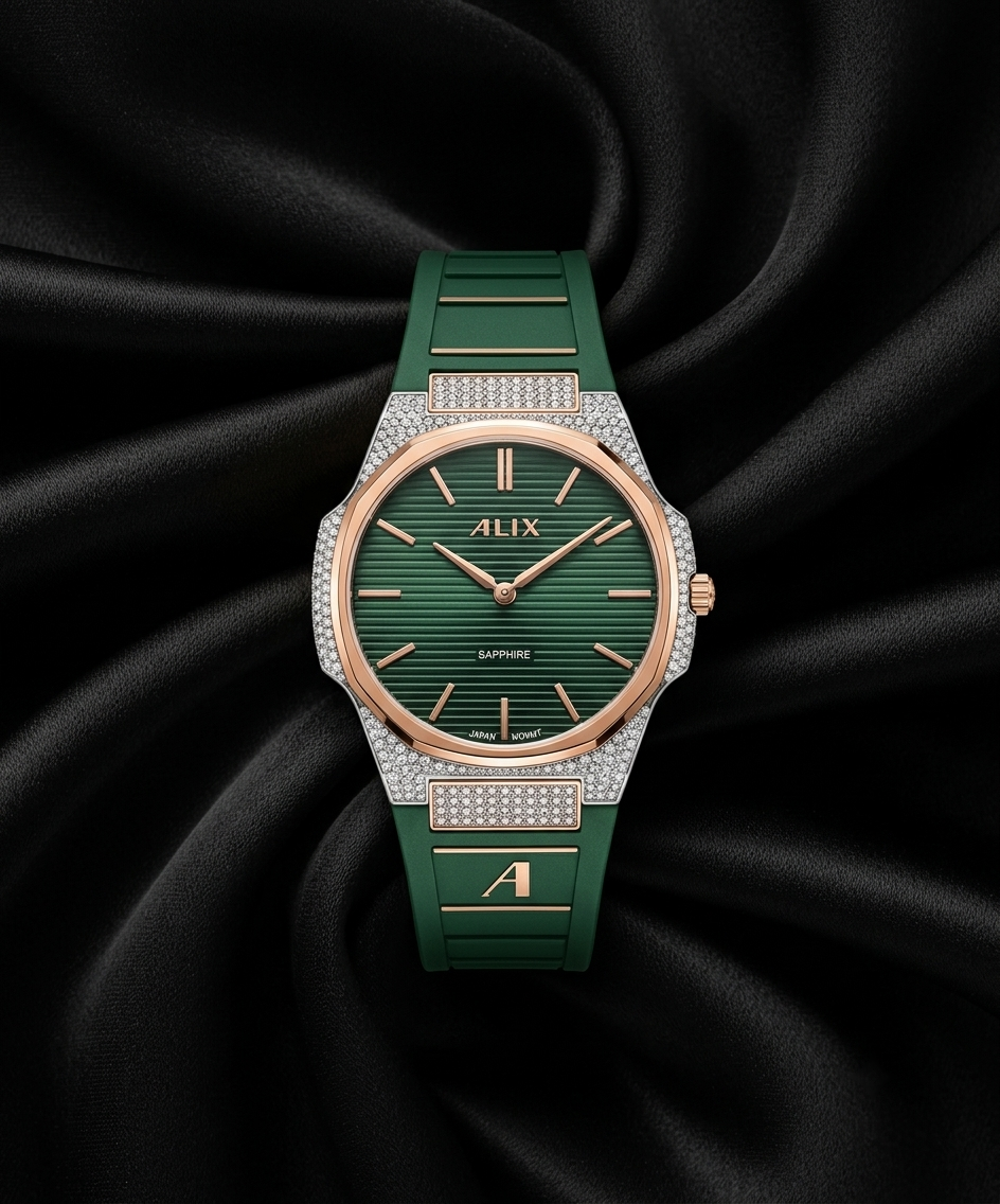 Green Daimond Watch